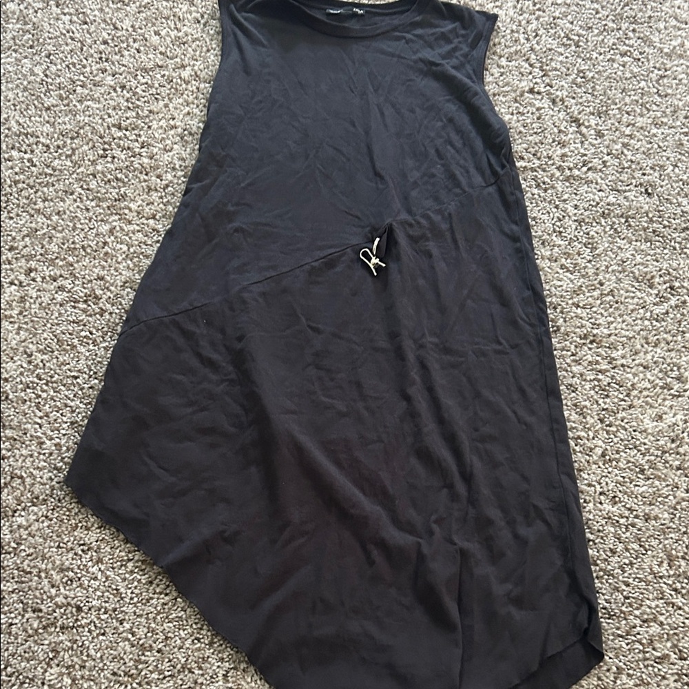 Zara Black Asymmetrical Skirt